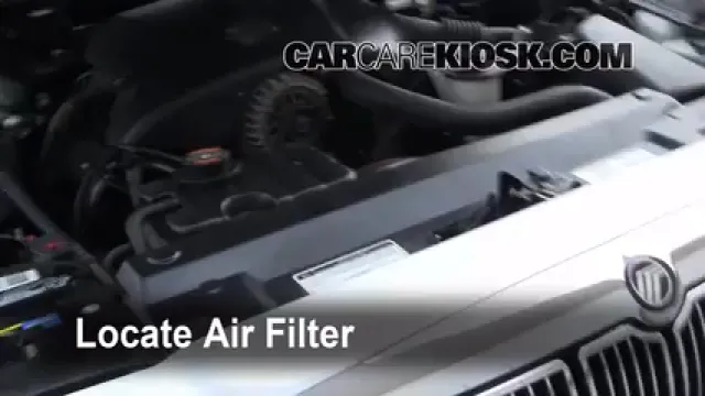 1999 Mercury Grand Marquis LS 4.6L V8 Filtre à air (moteur) Changement